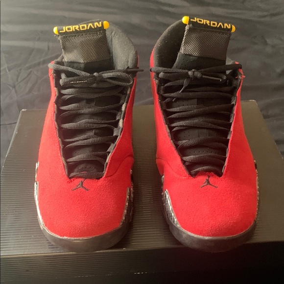 Jordan Red and Black Men's Shoes